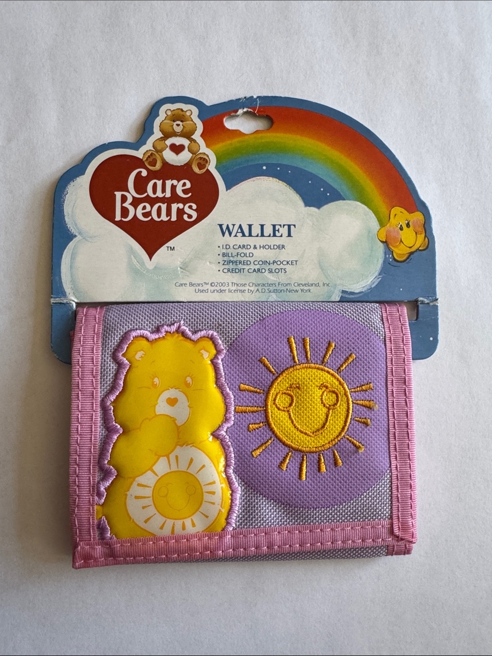 Vintage Care Bears Wallet / New / 2003 / Official Merchandise